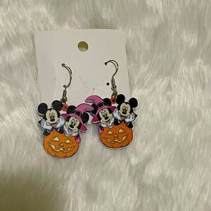 Mickey & Minnie Halloween earrings